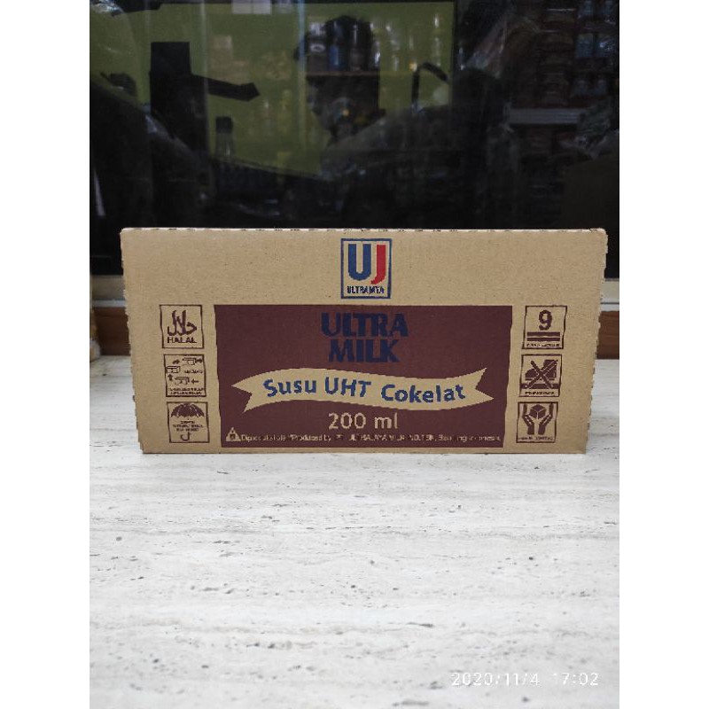 Susu Ultra 200 ml (1 dus isi 24 pcs)