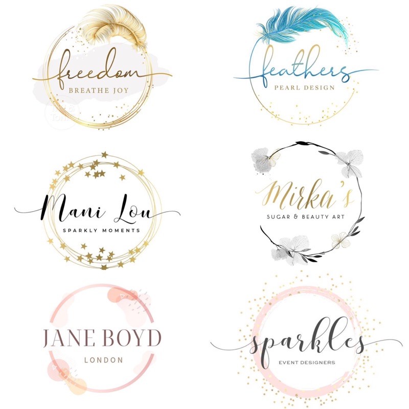 ARABELLA SPARKLES LOGO | JASA BUAT DESIGN LOGO OLSHOP LOGO BISNIS MURAH