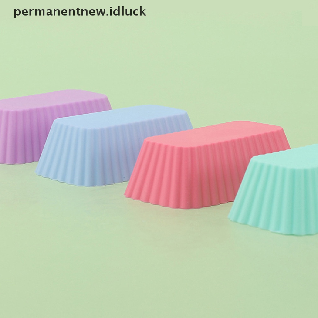 1 / 4Pcs Cetakan Kue Jelly Bentuk Persegi Panjang Bahan Silikon Reusable Untuk Alat Dapur