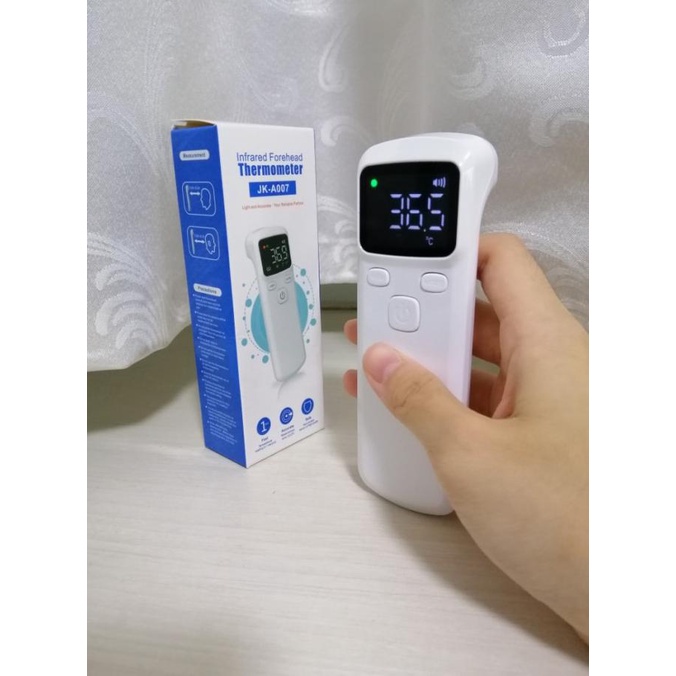 ( BISA COD ) Termometer Dahi Infrared Forehead Thermometer JK-A007 Gratis Baterai BERMUTU [Kode