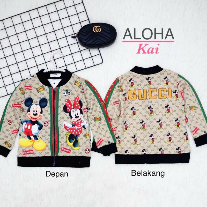 jacket anak gucci import