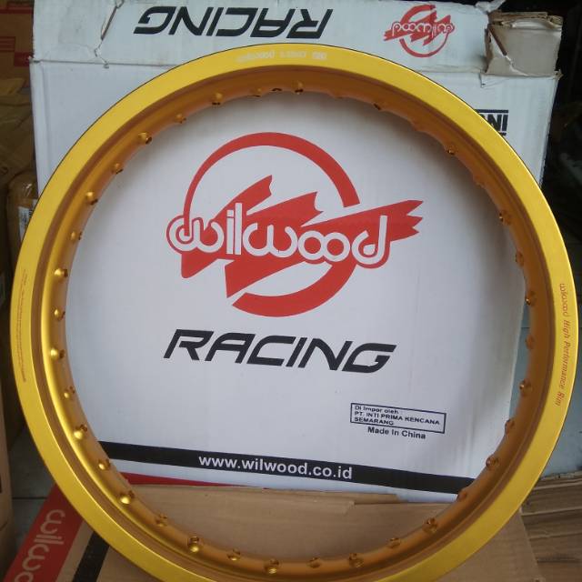 Velg Wilwood WM gold ring 17 ukuran 160 185 215
