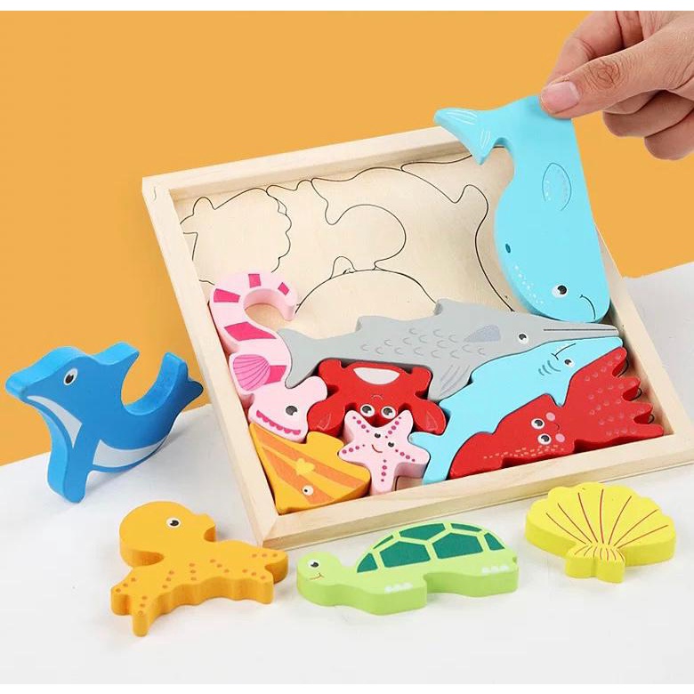 CHUNKY TETRIS PUZZLE/TETRIS PUZZLE/PUZZLE EDUKASI/MAINAN KAYU ANAK/PUZZLE KAYU