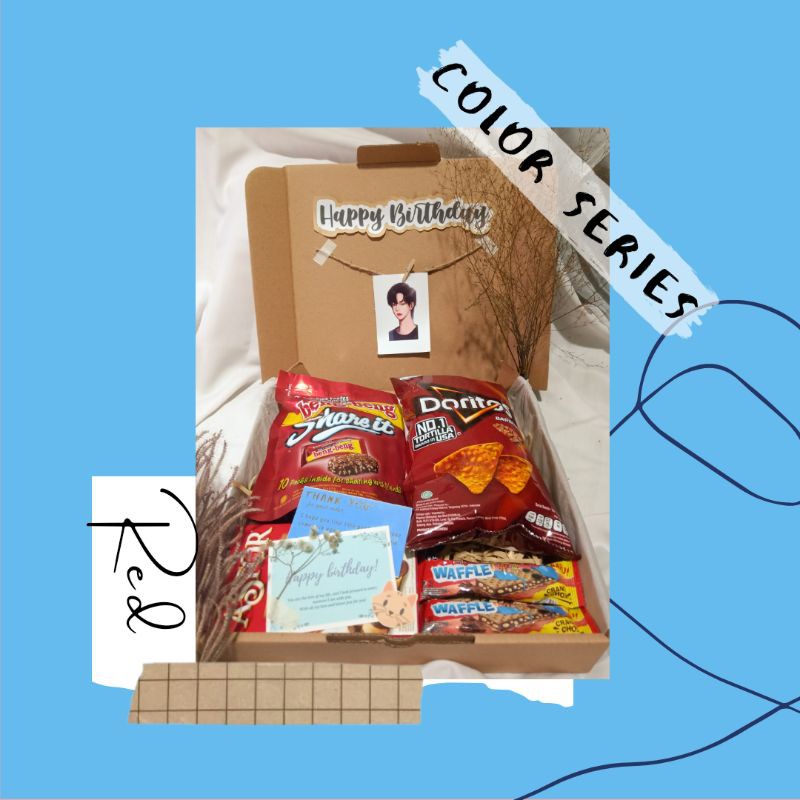 

Snack Box/Gift Box/Hadiah/Snack (Color Series)