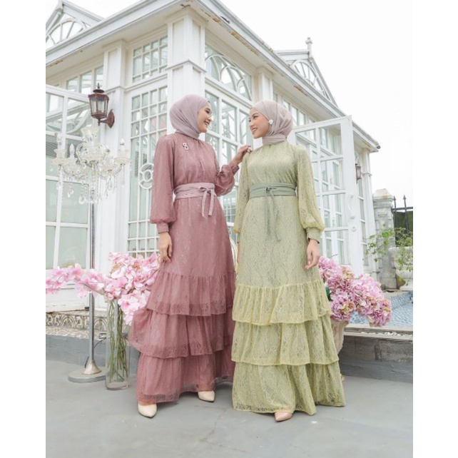 ready Fitria dress By gamaleea.id