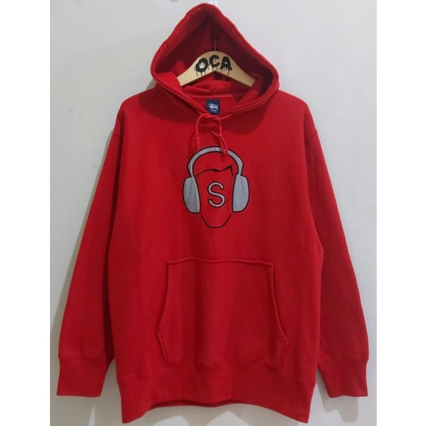 Hoodie Rare Stussy Vintage Headphone Original