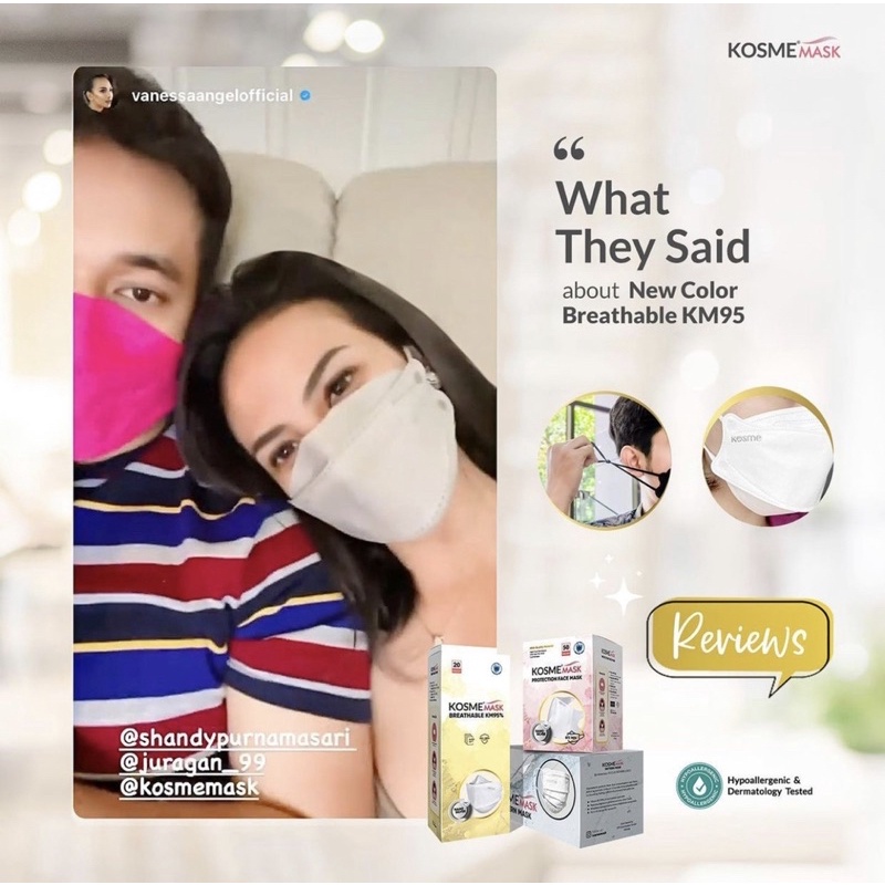 MASKER KOSMEMASK KM 95