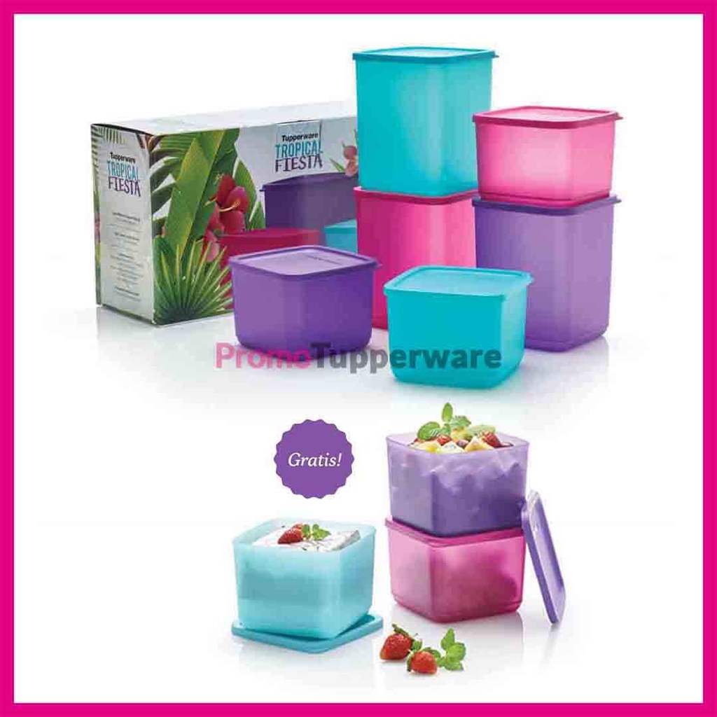 Tupperware Promo - Paket tropical fiesta set - Toples lebaran Murah (6)