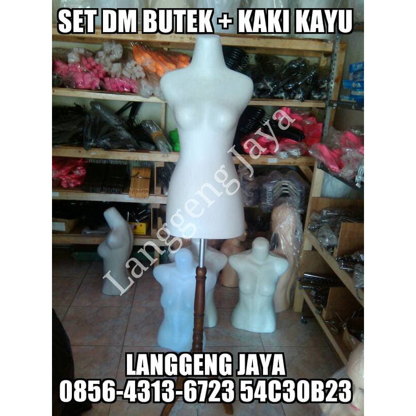 

Manekin DM Butek + Kaki Kayu