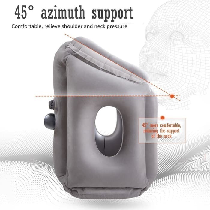BANTAL ANGIN TIUP SMART TRAVEL PILLOW WOOLLIP