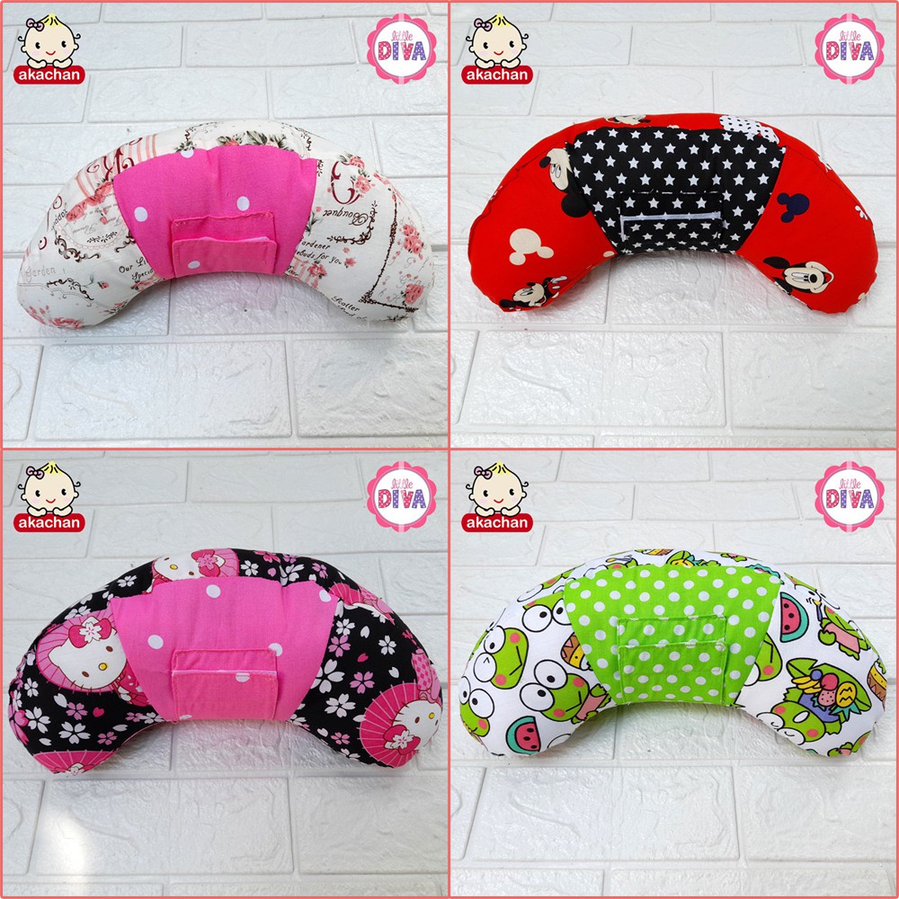 Bantal Seat Belt - Seatbelt Pillow ANAK Penyangga Leher &amp; Punggung Travelling Akachan