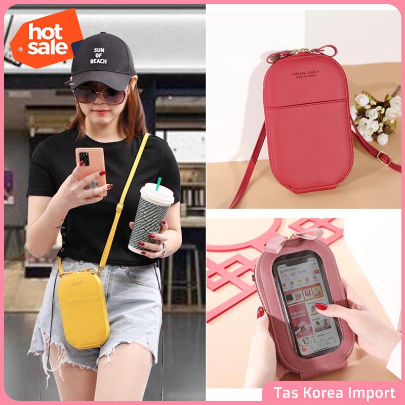 Tas Hp Wanita Touch Screen Import Korea Premium Forever Lovely
