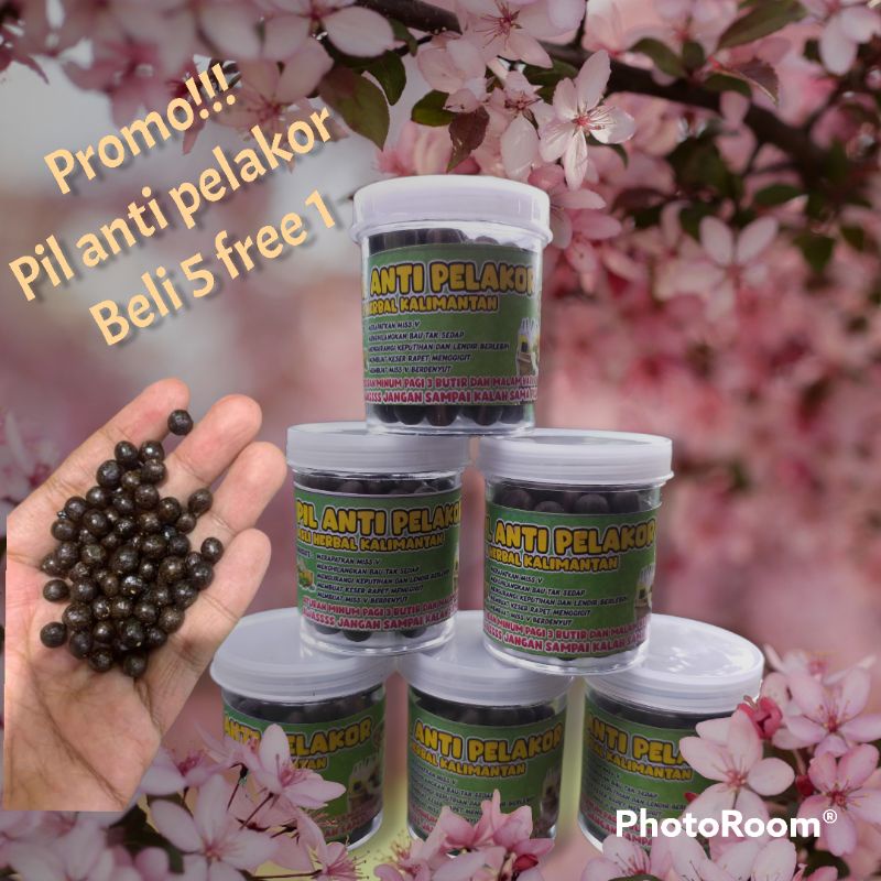 

Pil anti pelakor banjar promo!!! Beli 5 gratis 1
