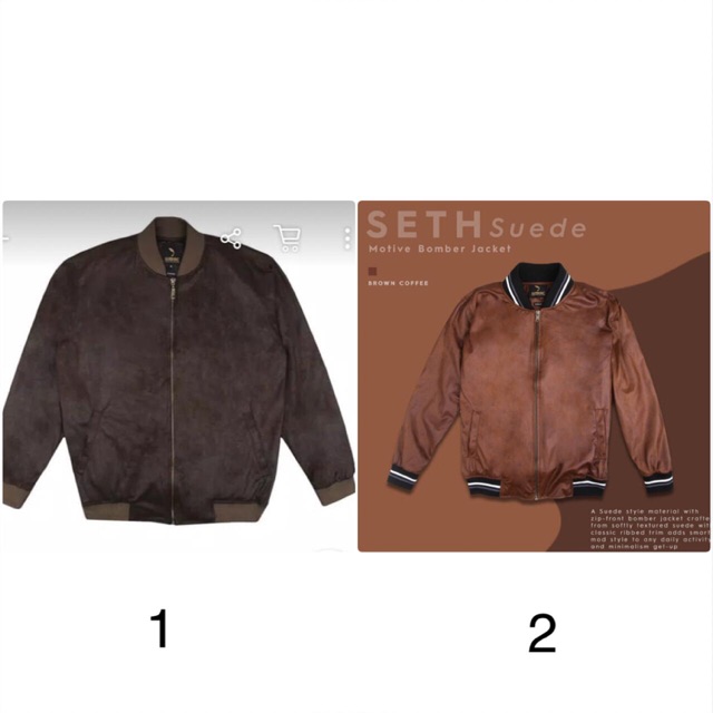 jaket bomber suede guten inc/ guten inc bomber jacket /seth suede bomber jacket