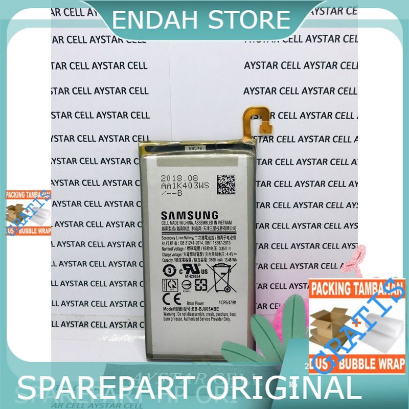 BATTERY BATRE BATERAI SAMSUNG GALAXY A6+  A6 PLUS J8 PLUS ORIGINAL