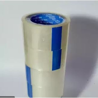 

Lakban isolasi selotip 60 yard 2 inch 6 pcs Putih Bening dan Coklat