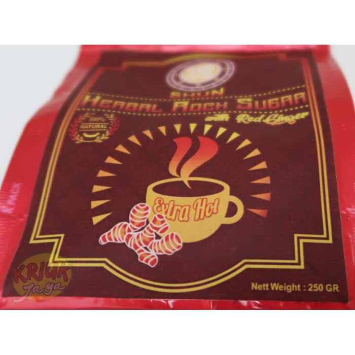 

Minuman Herbal Rock Sugar with Red Ginger - Jahe Merah ... ASLI