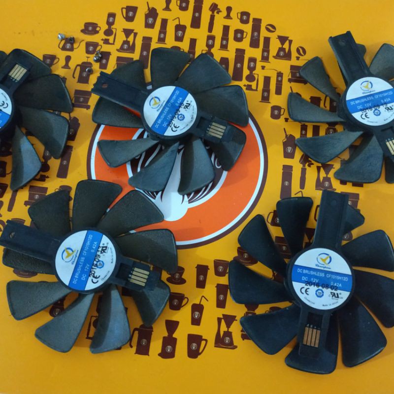 Fan Vga Rx 470 480 570 580 sapphire nitro Shopee Indonesia