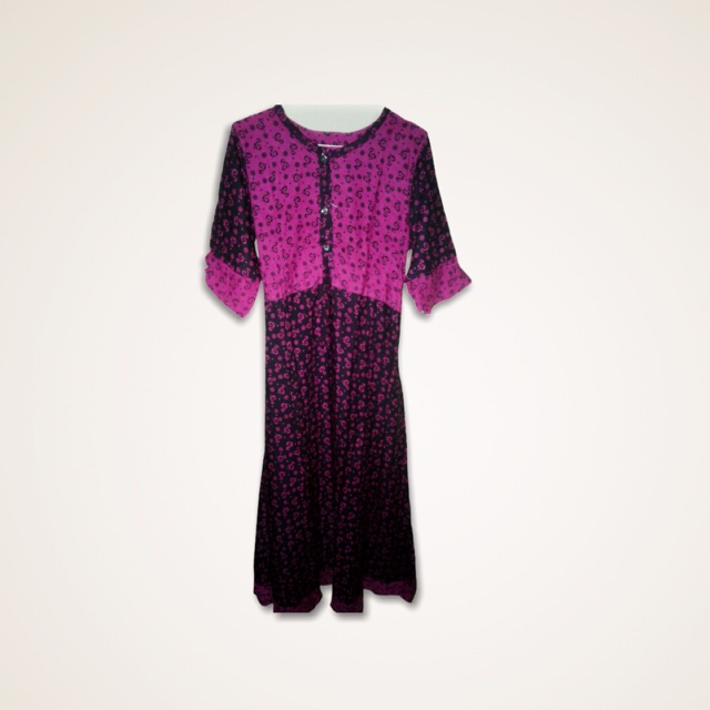 Daster tali pinggang