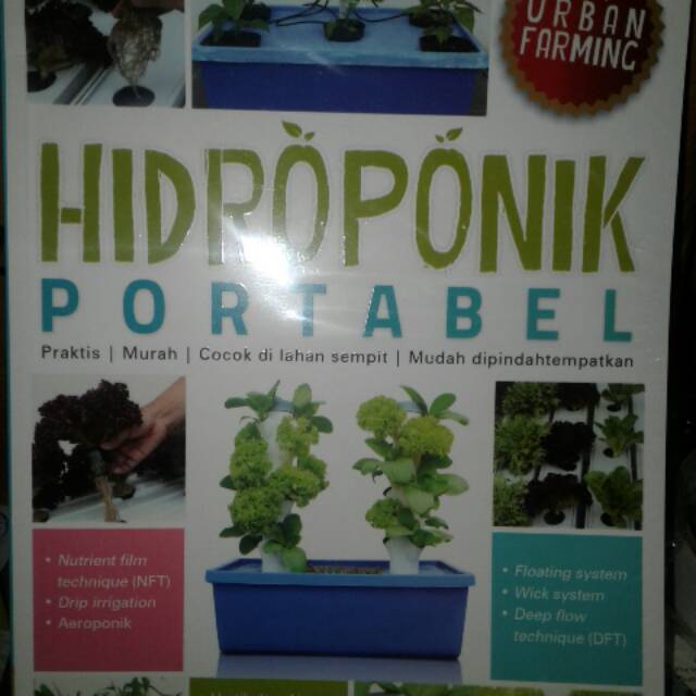 Buku hidroponik portabel