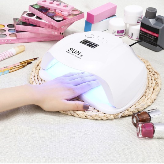 UV LED LAMP NAIL LED LAMP LED NAIL LAMP LAMPU UV NAIL SUN X 54W UV Lamp Gel Nail Lamp LED Pengering