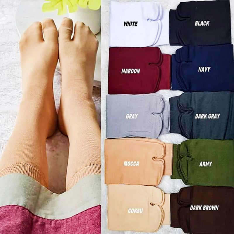 Kaos Kaki Jempol / Koas Kaki Muslimah 1pasang