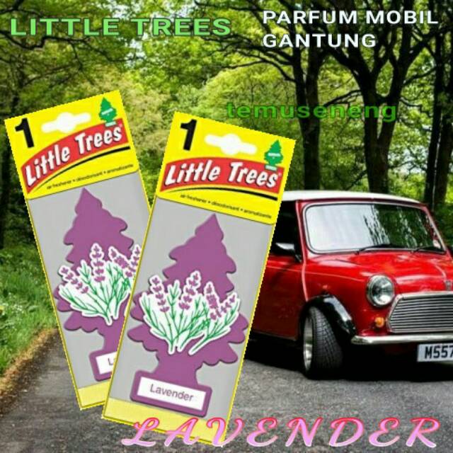 Lavender Little Tree Parfum Mobil Gantung Car Freshner Murah Little Trees Pengharum Ruangan Interior