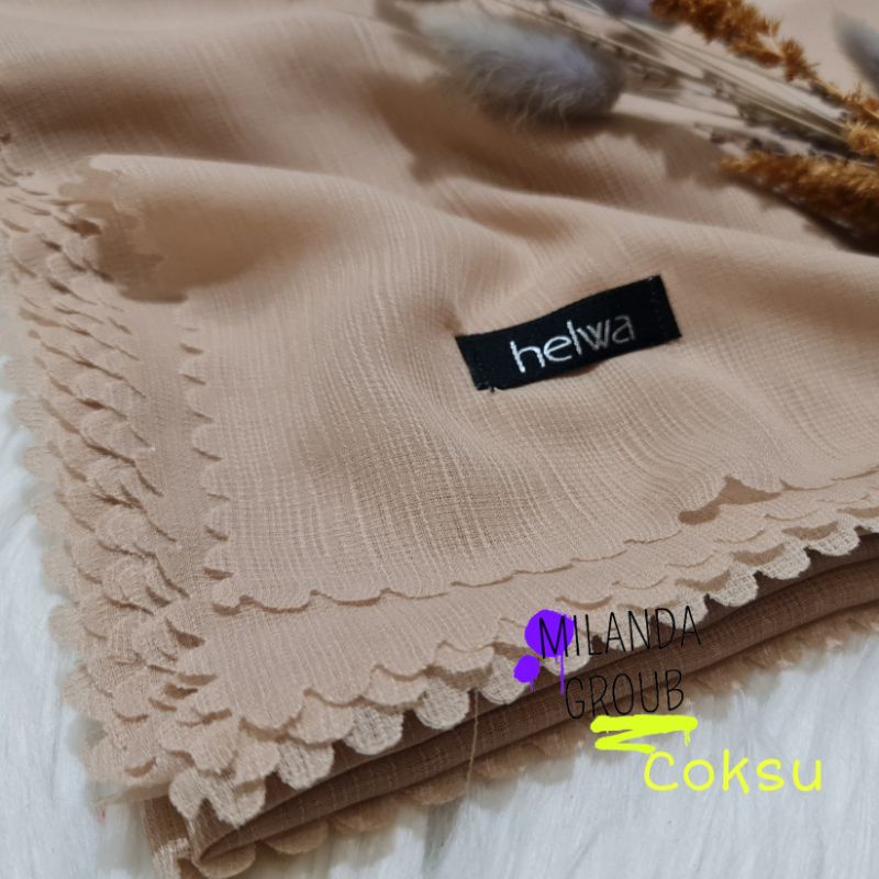 Hijab Segiempat Cornskin Premium Ansania 110X110 CM