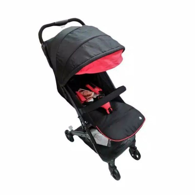 Stroller Kereta Dorong Bayi Evenflo Waav LC506 Red E7FR