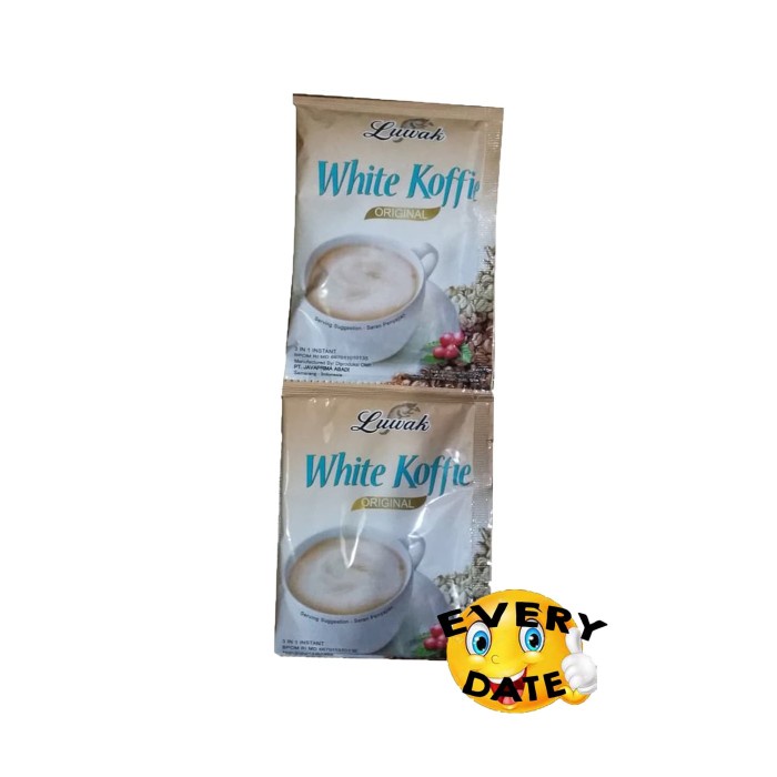 

201ggffg Kopi Luwak White Coffee (@10Sachet/1Lembar) Ds20X11