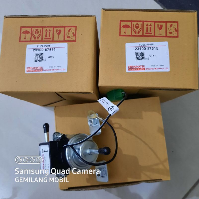 FUEL PUMP, ROTAK, POMPA BENSI DAIHATSU S89, ZEBRA ORIGINAL