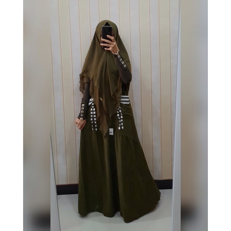 DRESS AFSANA CASUAL BY FATIMA SYARI