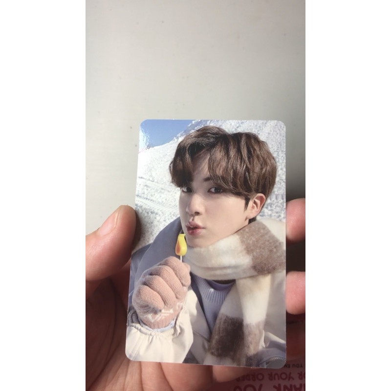 [BOOKED] Photocard Winter Package Seokjin