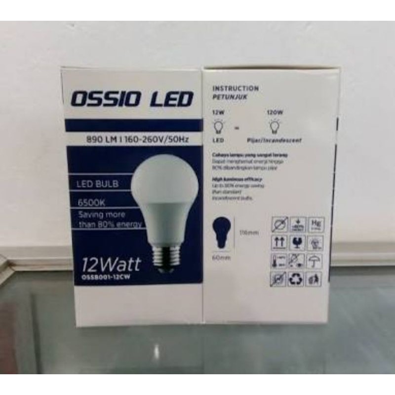 Lampu LED ossio 12w