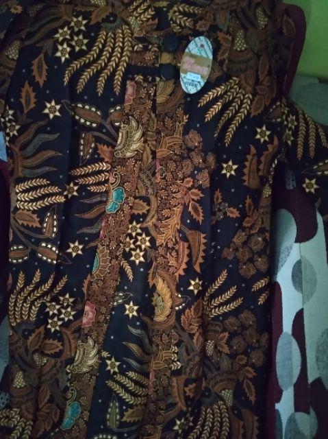 Batik Wanita Bolero Longcardy Sloka / Long Cardi Sloka Seragam Variasi Motif Seragam