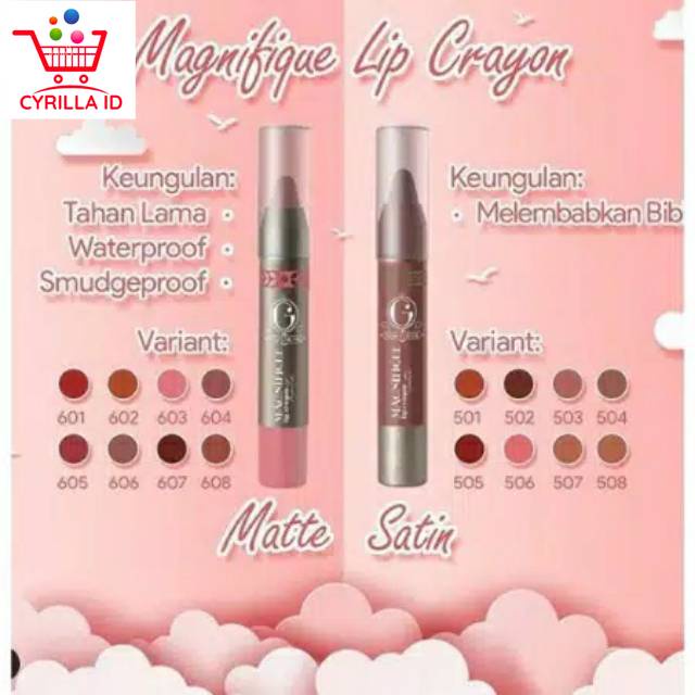 madame gie Lip Crayon Matte