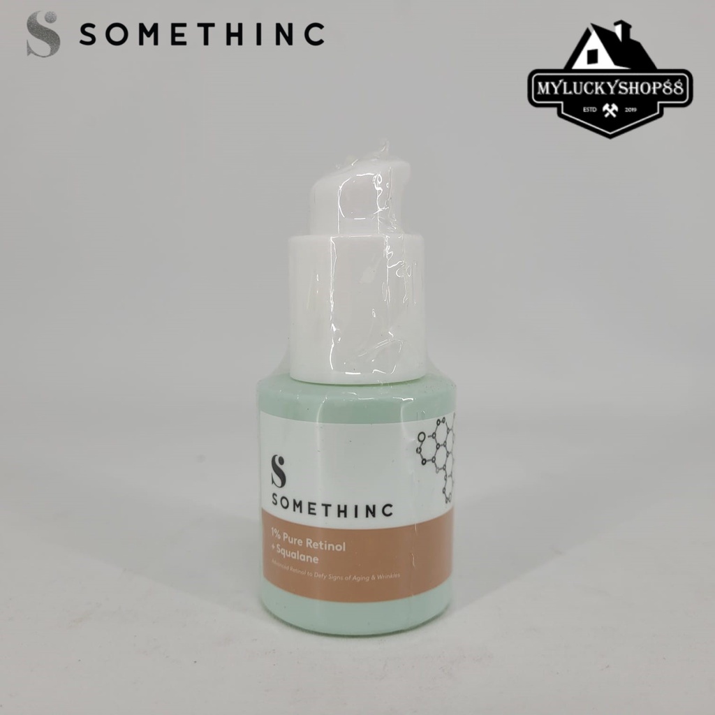 Somethinc 1% Pure Retinol + Squalane Face Serum Wajah 20ml 20 ml