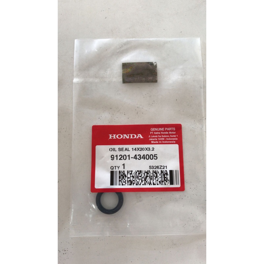 Seal Sil Transmisi Kecil Honda Vario Beat Vario 125 91201 434005 91201 434 003 14 x 20 x 3.2