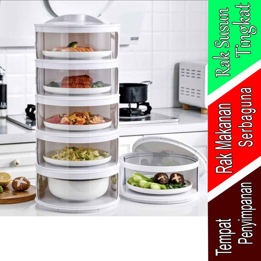 Tempat Penyimpanan Makanan - Rak Susun - Rak Tingkat - Rak Serbaguna