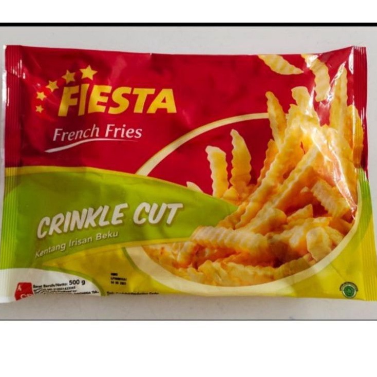 

Fiesta Kentang Goreng Crinkle Cut 500gr