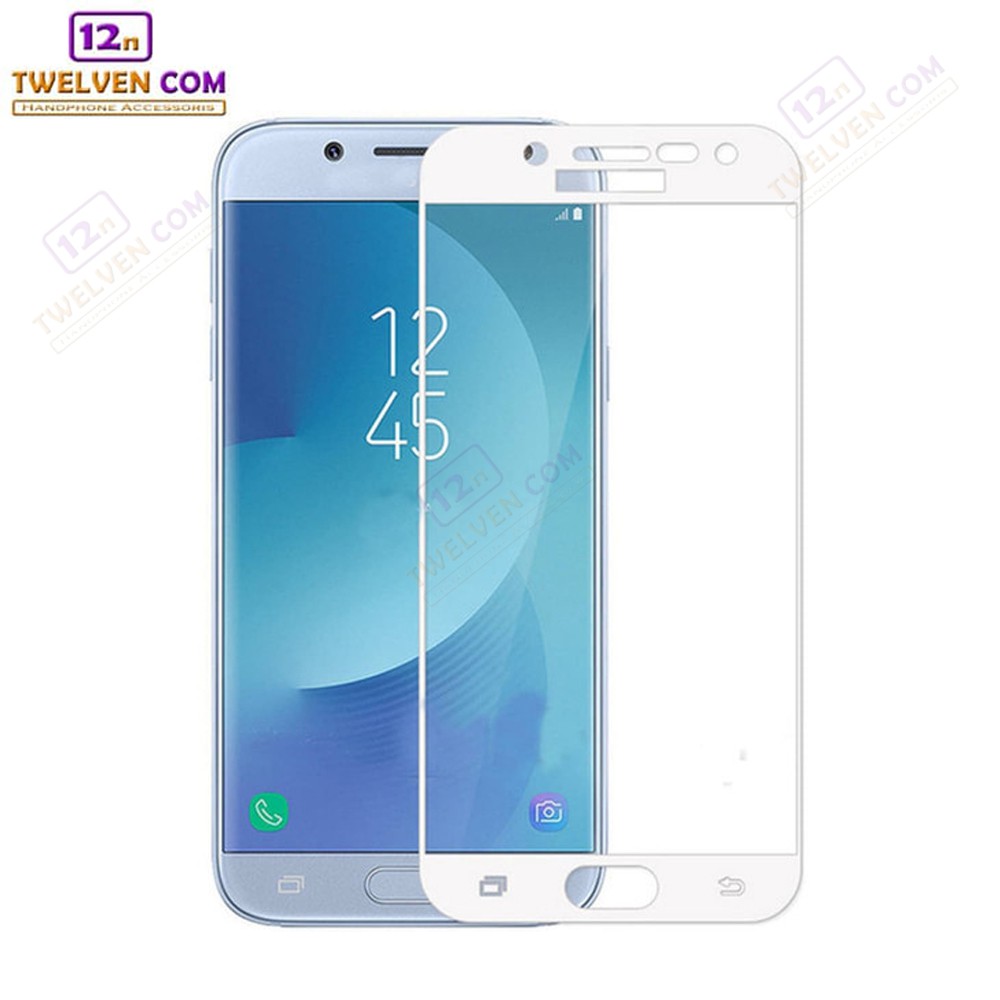 zenBlade 5D Full Cover Tempered Glass Samsung J3 Pro 2017 J330 - Putih