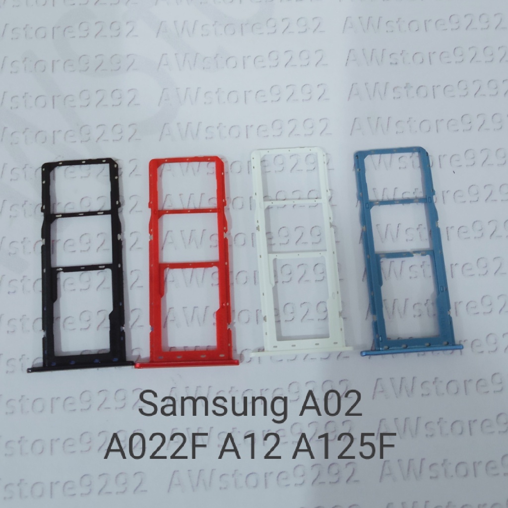 Slot Tempat Dudukan Kartu Simcard Sim card Lock Simtray SAMSUNG A02 A022F