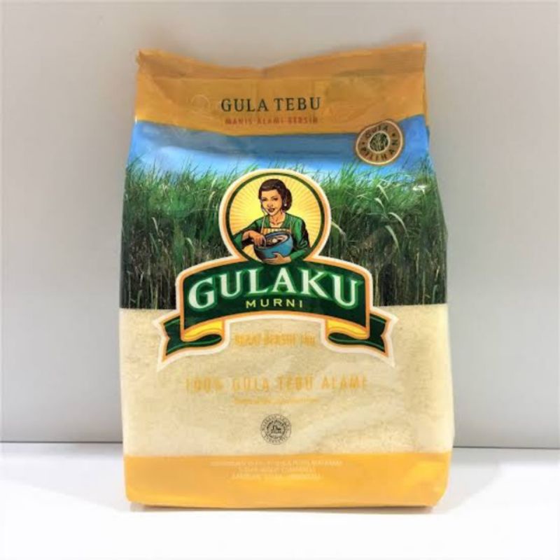 

GULAKU GULA TEBU KUNING PREMIUM 1000GR - gula pasir murni 1kg murah