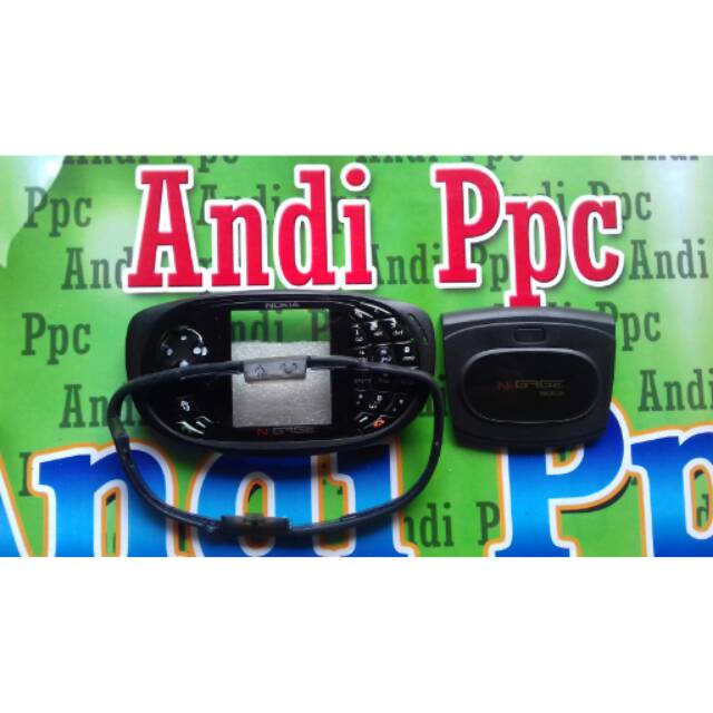 Casing nokia n-gage qd plus karet tengah