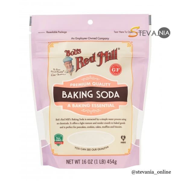 

Bob's Red Mill Organic Pure Baking Soda 454GR