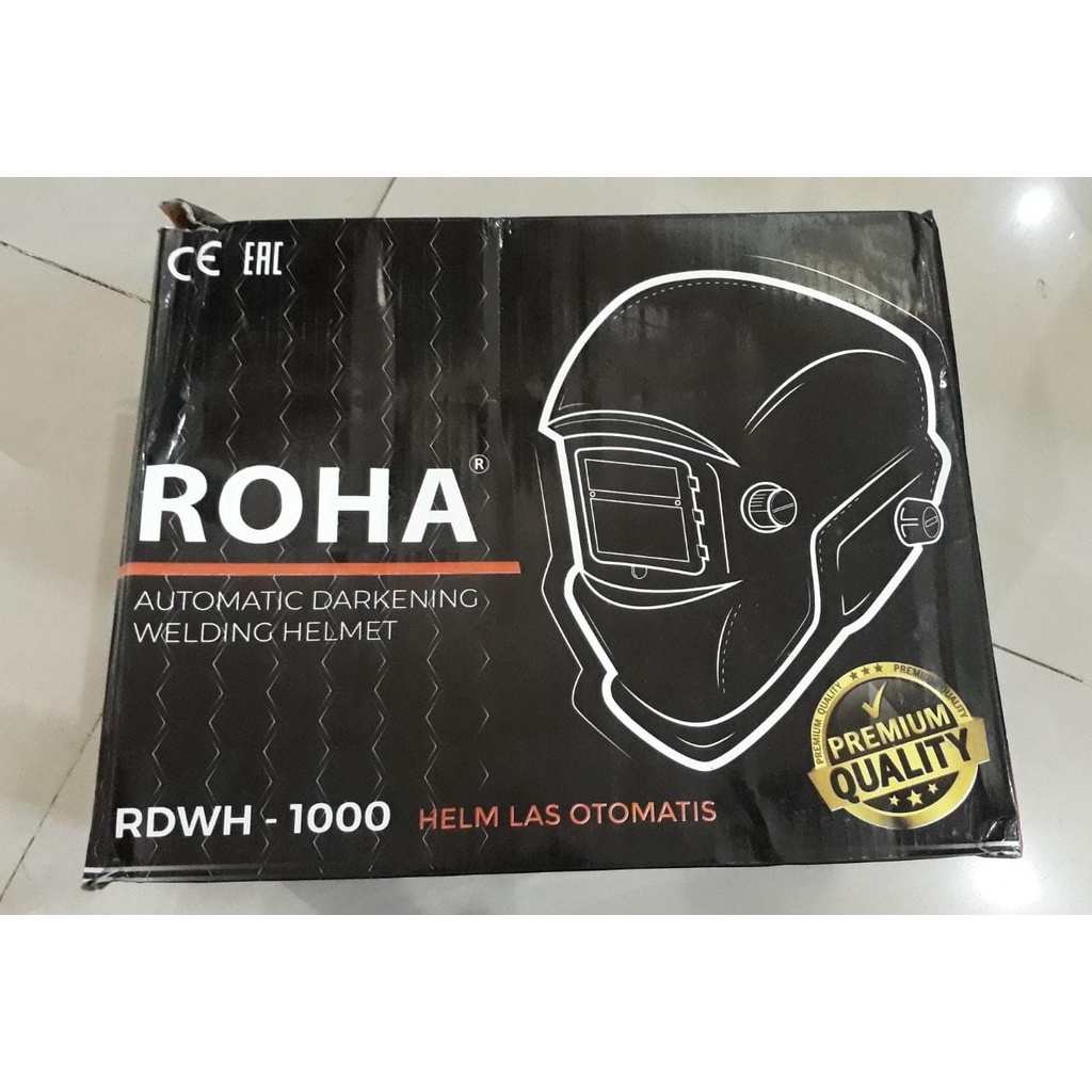 Helm Las / Kedok Las / Topeng Las OTOMATIS ROHA ASLI Welding Helmet