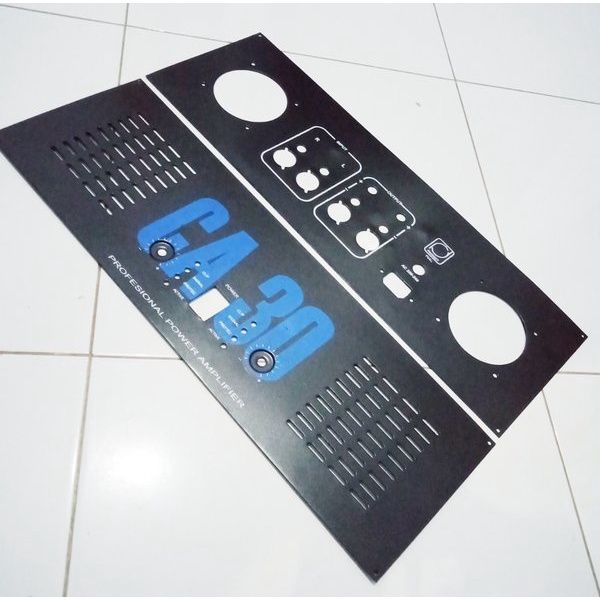 Plat Panel Depan Belakang CA30 Power Amplifier Stereo