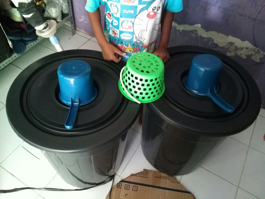 Ember Air + Tutup 80 Liter Polaris Besar