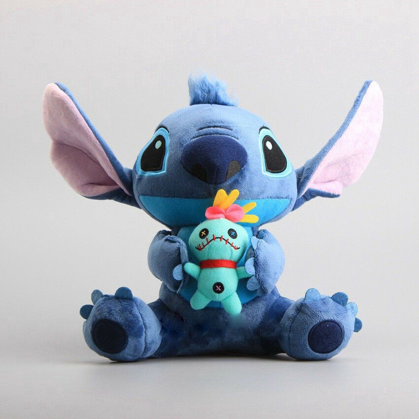 [ In stock] Boneka Lilo &amp; Stitch Bahan Plush Ukuran Untuk Anak Laki-Laki / Perempuan 25cm