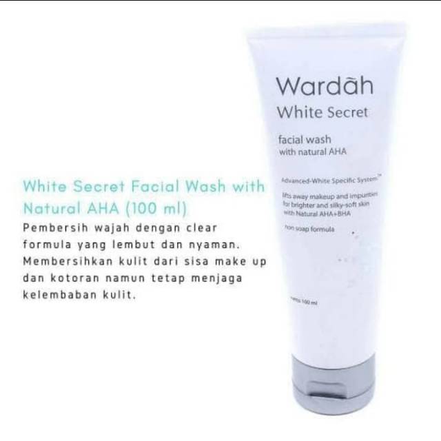 

WARDAH WHITE SECRET FACIAL FOAM 100ML